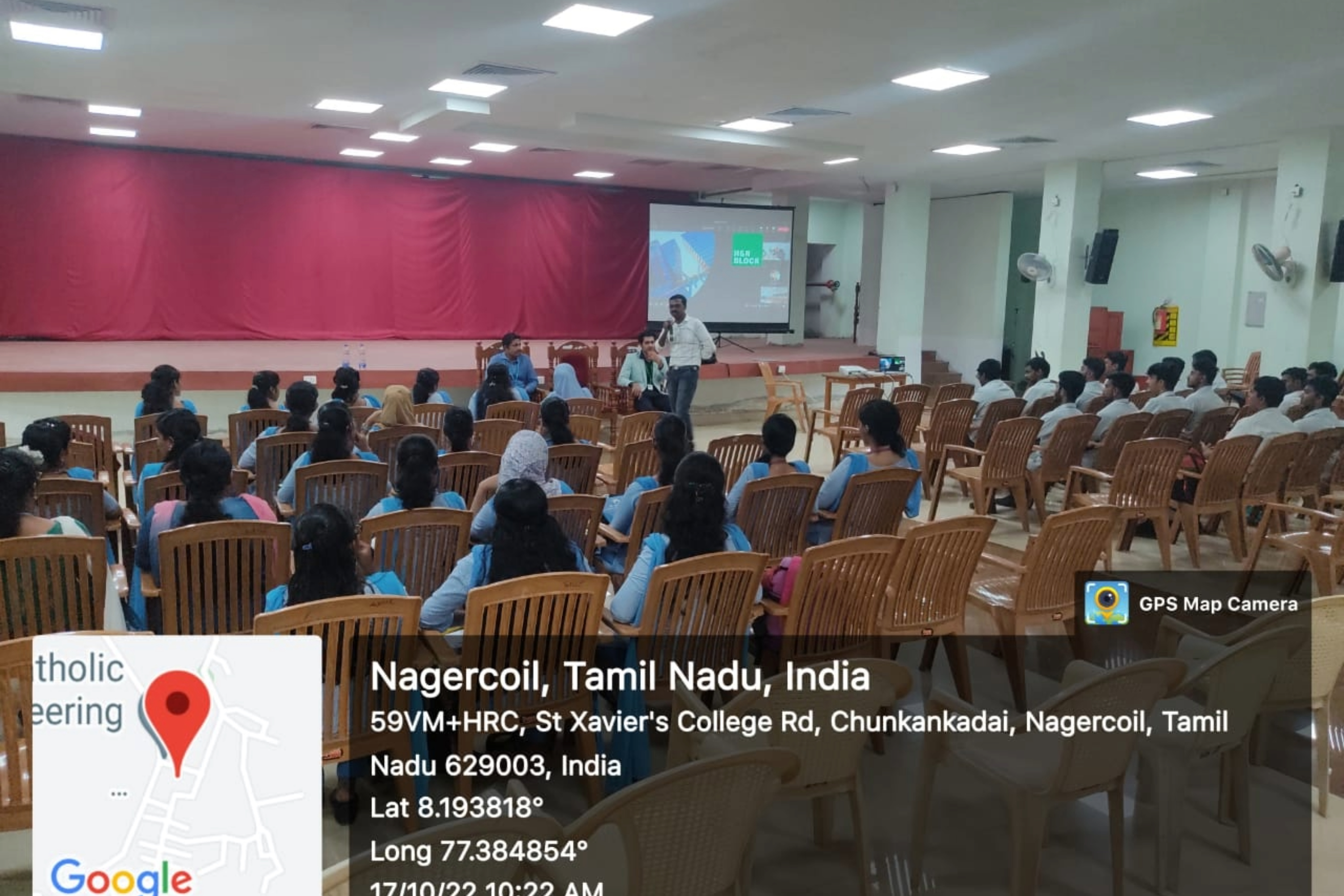   H&R Block-ON CAMPUS PLACEMENT DRIVE on 17.10.2022